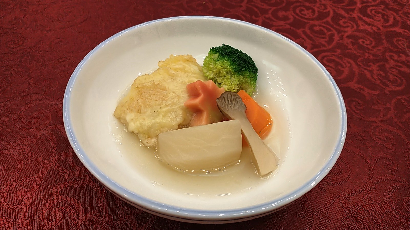 Tempura fish and vegetables